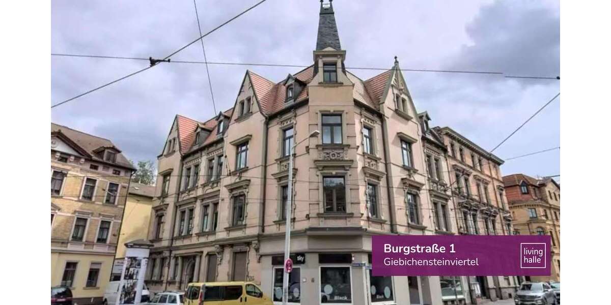 Etagenwohnung Halle Giebichenstein - 2 Zimmer, 45 m&sup2;, 360&euro; | Angebot:26163609