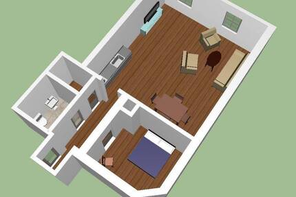 Wohnung Bogen Bogenberg - 2 Zimmer, 70 m&sup2;, 699&euro; | Angebot:26805138