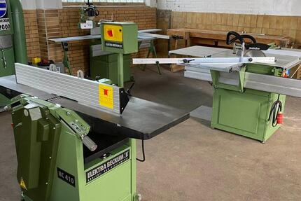 Ⓜ️ Werkstatt für Schreiner Tischler Zimmerer komplett mit Maschinen Elektra Beckum BAS 600 HC 410 PK 300 TF 904 zimmer