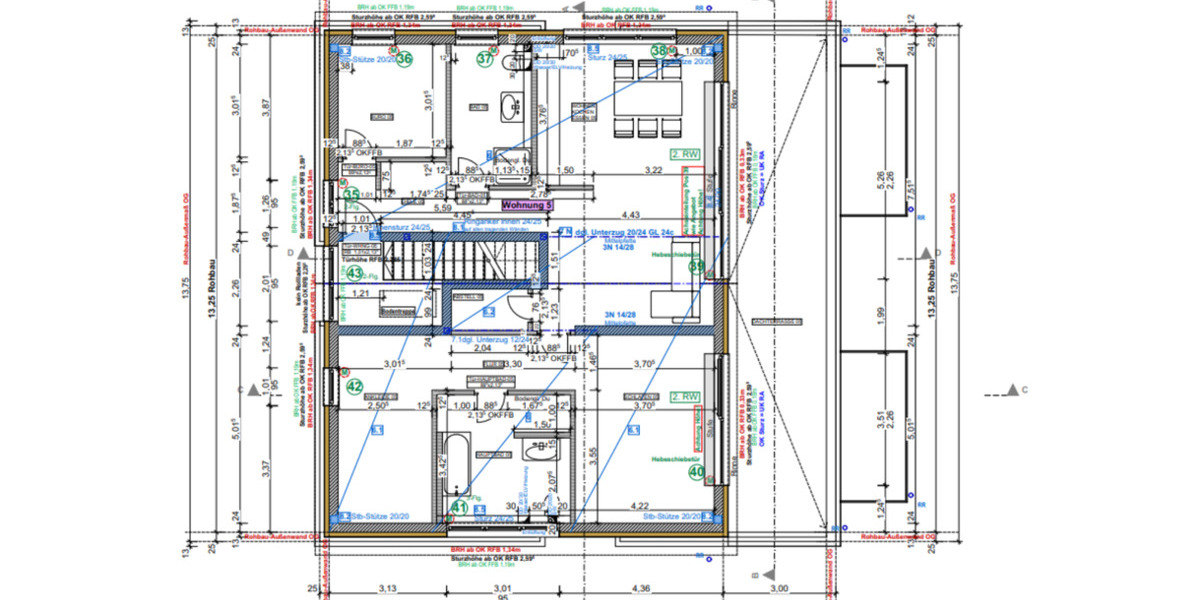 Erdgeschoßwohnung Gründau - 2 Zimmer, 79 m&sup2;, 1.050&euro; | Angebot:24377846