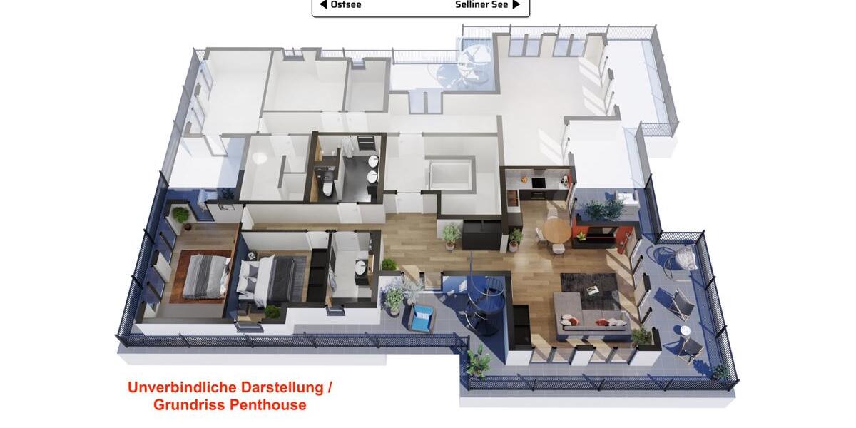 Einfamilienhaus Sellin - 3 Zimmer, 130 m&sup2;, 2.340&euro; | Angebot:22208695