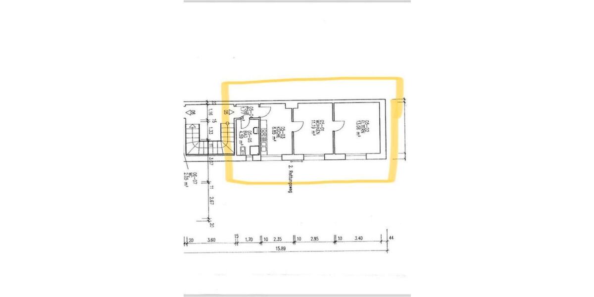 Etagenwohnung Krefeld Dießem - 2 Zimmer, 40 m&sup2;, 640&euro; | Angebot:26535418