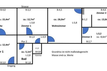Wohnung Arnsberg - 4 Zimmer, 90 m&sup2;, 630&euro; | Angebot:24836700