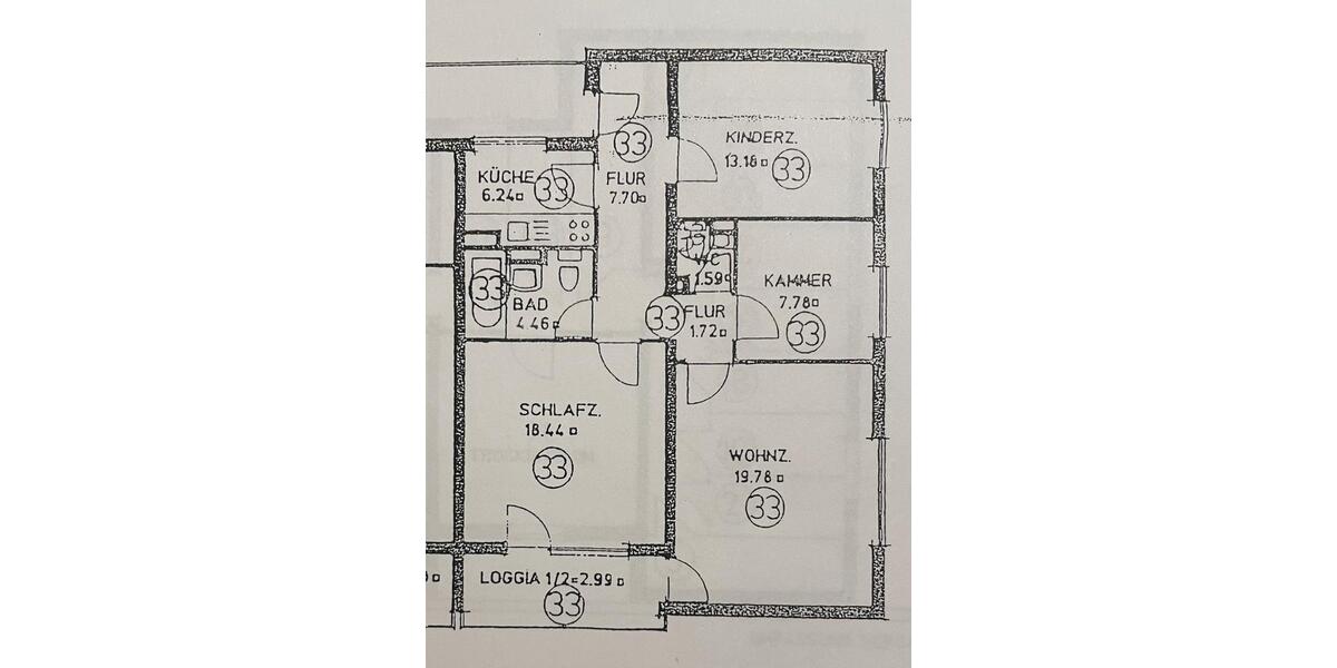 Etagenwohnung Egling - 3.5 Zimmer, 79 m&sup2;, 2.200&euro; | Angebot:24719022