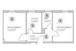 Etagenwohnung Nürnberg Wöhrd - 2 Zimmer, 42 m&sup2;, 900&euro; | Angebot:26731153