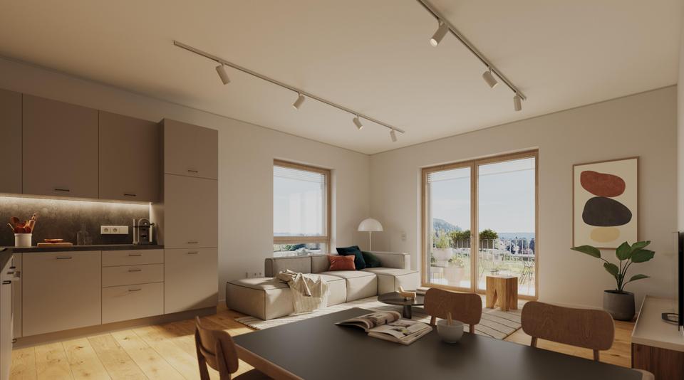 Etagenwohnung Immendingen - 3 Zimmer, 85 m&sup2;, 1.210&euro; | Angebot:25454852