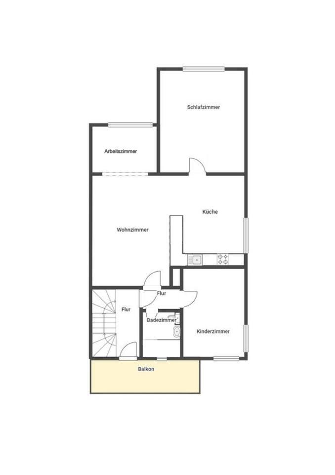Neuwertige 3,5 Zimmer Mietwohnung in Frankfurt-Sossenheim zimmer