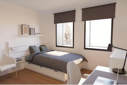 B4b- Ideal für Studierende: Möbliertes WG-Zimmer im City-Neubau – direkt in Aachen 3 zimmer