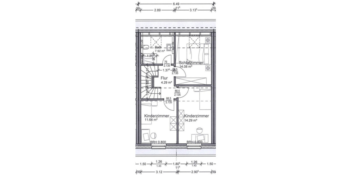 Neuwertiges und klimafreundliches MRH in KfW 40 QNG Standard mit SW Terrasse in zentraler Ortslage 4 zimmer