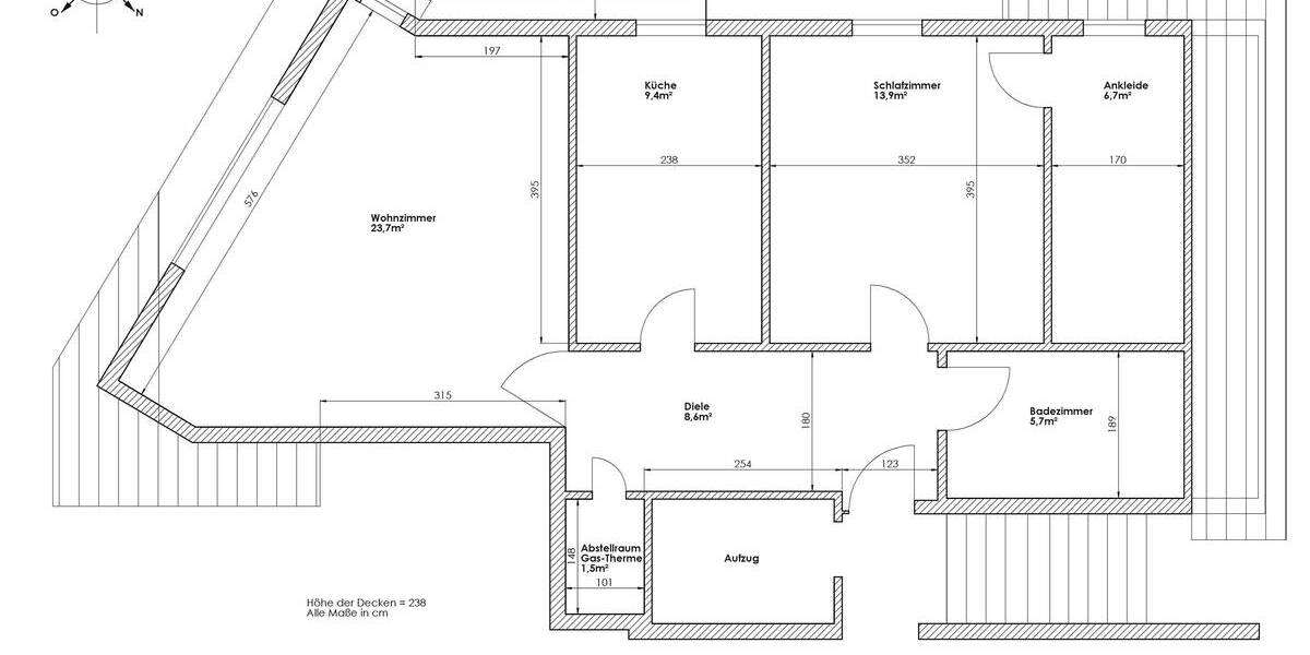 Terrassenwohnung Bad Kissingen Garitz - 3 Zimmer, 76 m&sup2;, 690&euro; | Angebot:25665721