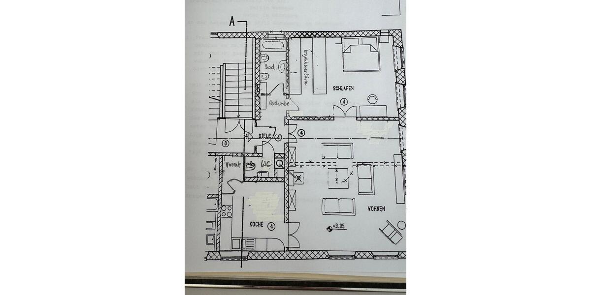 Etagenwohnung Günzburg - 2 Zimmer, 93 m&sup2;, 940&euro; | Angebot:25781710