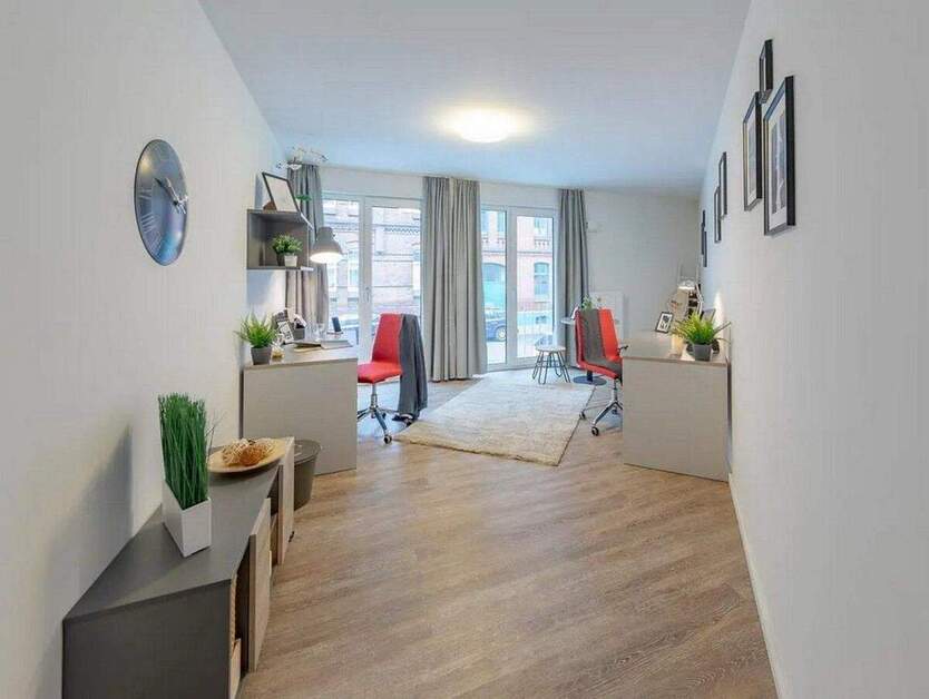 Moderne 2-Zimmer-Wohnung mit Balkon in Hannover Nordstadt zimmer