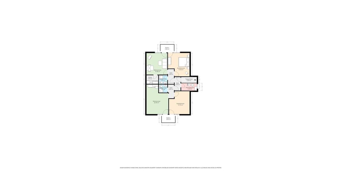 Wohnen auf Zeit Fehmarn - 1 Zimmer, 16 m&sup2;, 45&euro; | Angebot:25638123