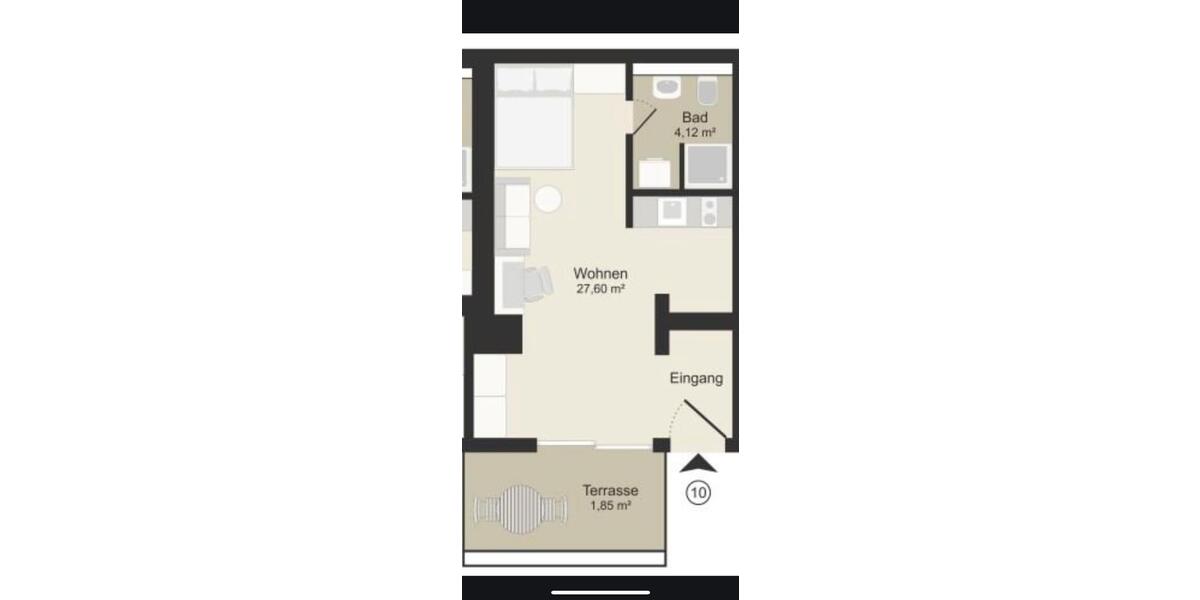 Loft - Studio - Atelier Wiesbaden - 1 Zimmer, 34 m&sup2;, 885&euro; | Angebot:26540150