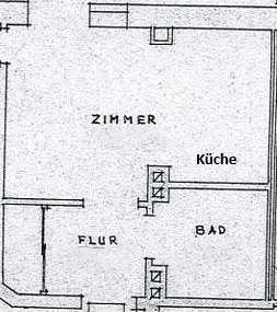 Etagenwohnung Freiburg im Breisgau Günterstal - 1 Zimmer, 56 m&sup2;, 600&euro; | Angebot:26378565