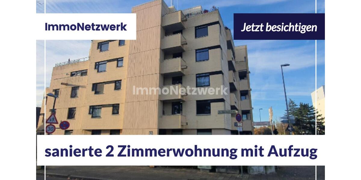 TOP***aufwendig, sanierte Zweizimmerwohnung mit 2 Balkonen***NEU 2 zimmer