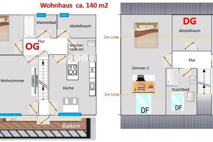 Wohnen auf Zeit Großostheim - 5 Zimmer, 140 m&sup2;, 587&euro; | Angebot:24685857