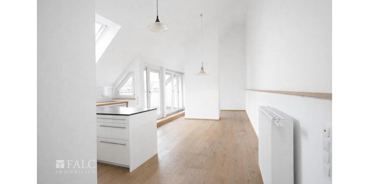 Dachgeschoßwohnung München Ludwigsvorstadt-Isarvorstadt - 2 Zimmer, 105 m&sup2;, 2.830&euro; | Angebot:26313604