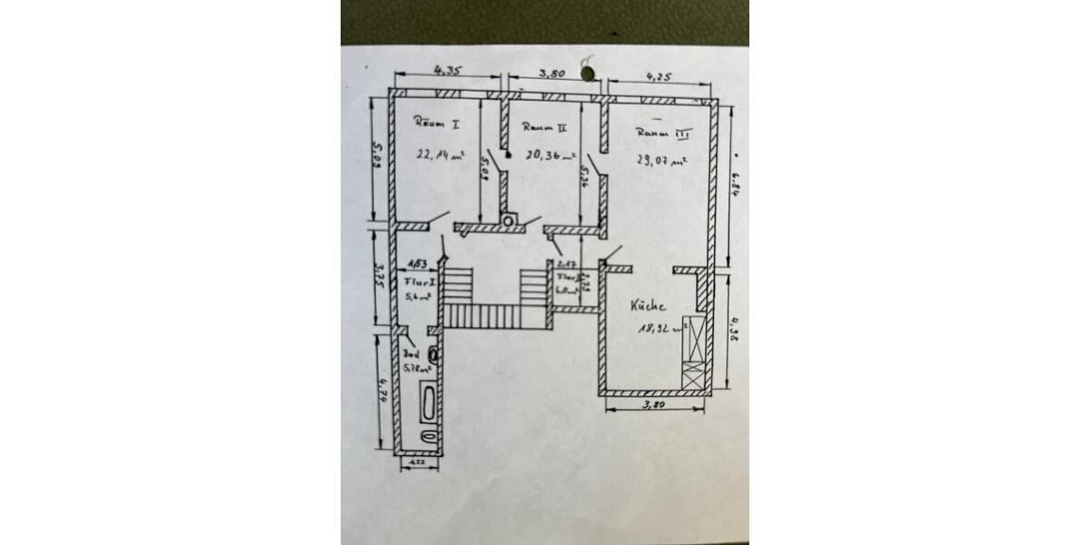 Etagenwohnung Artern - 4 Zimmer, 115 m&sup2;, 999&euro; | Angebot:25294460