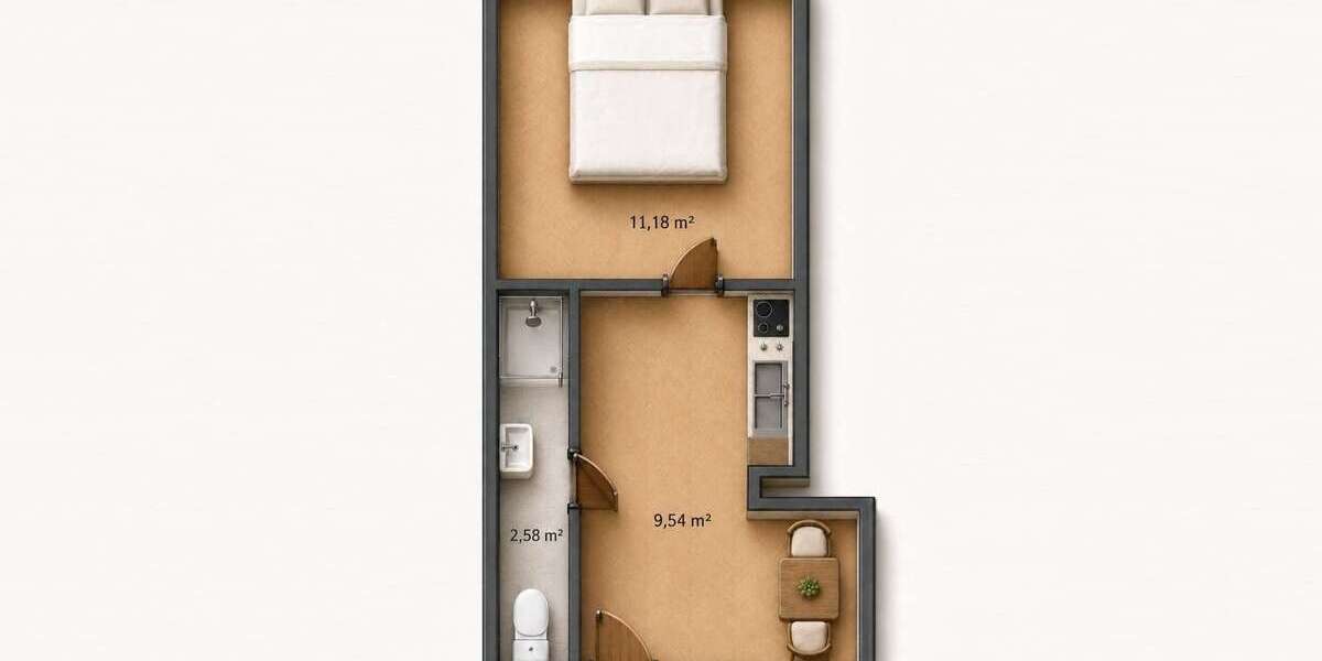 Etagenwohnung Steinheim an der Murr - 2 Zimmer, 24 m&sup2;, 650&euro; | Angebot:27067749