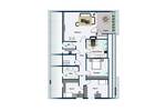 Helle 4-Zimmer-Wohnung mit Loggia und Garage