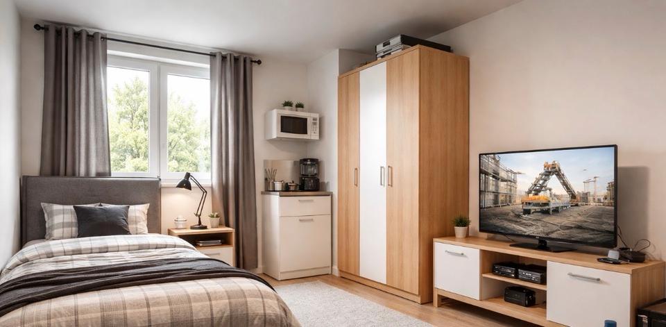 Monteurwohnung, zimmer und bett zu vermieten 19€ pro Bett. 3 zimmer