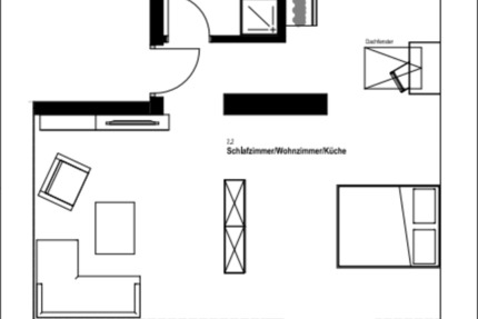 Wohnung Jacobsdorf - 1 Zimmer, 50 m&sup2;, 460&euro; | Angebot:24429097
