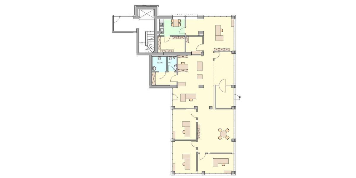 VB3922 Attraktive, barrierefreie, helle und klimatisierte Gewerbefläche mit großem Schaufenster Regensburg - Ost zimmer