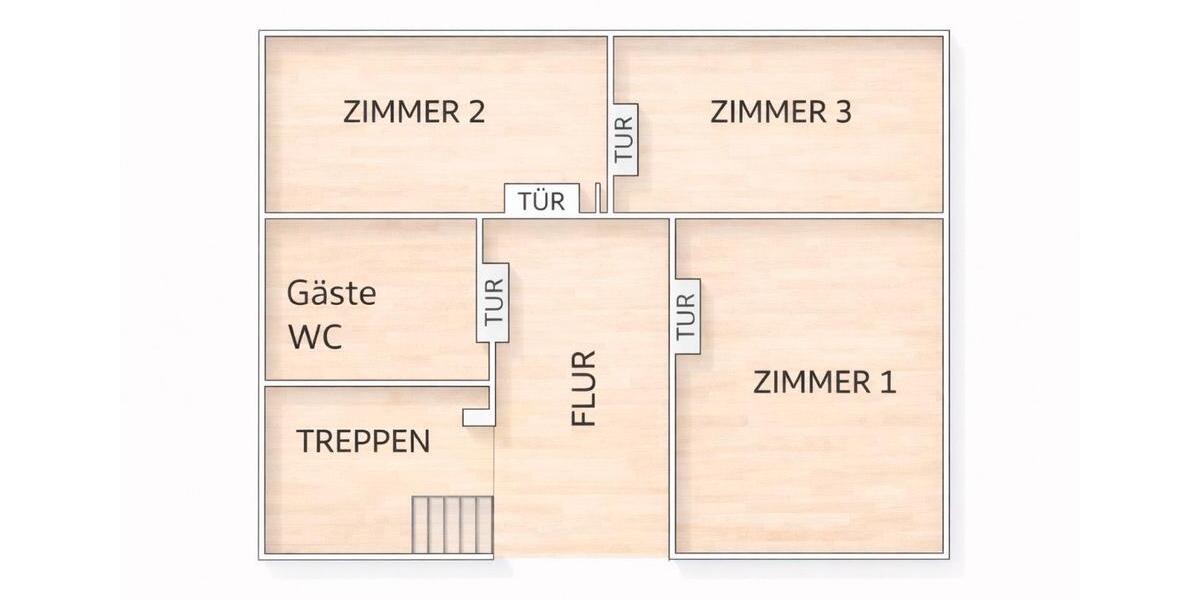 Etagenwohnung Zweibrücken - 4 Zimmer, 100 m&sup2;, 1.000&euro; | Angebot:25952471