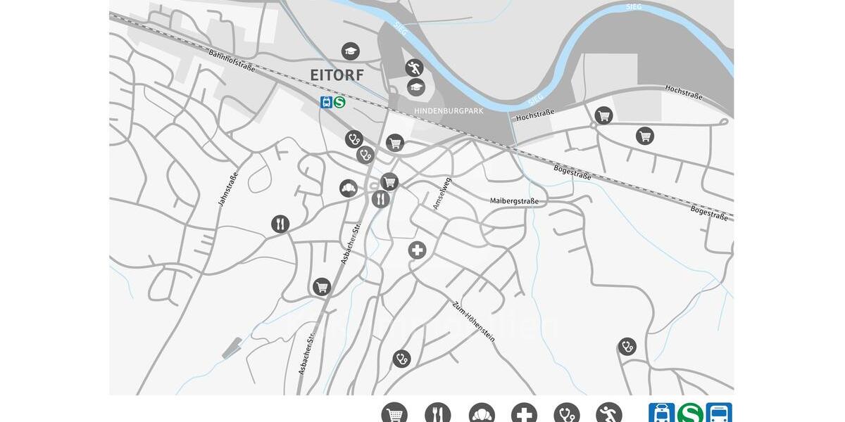 Erdgeschoßwohnung Eitorf - 3 Zimmer, 98 m&sup2;, 1.176&euro; | Angebot:25990258