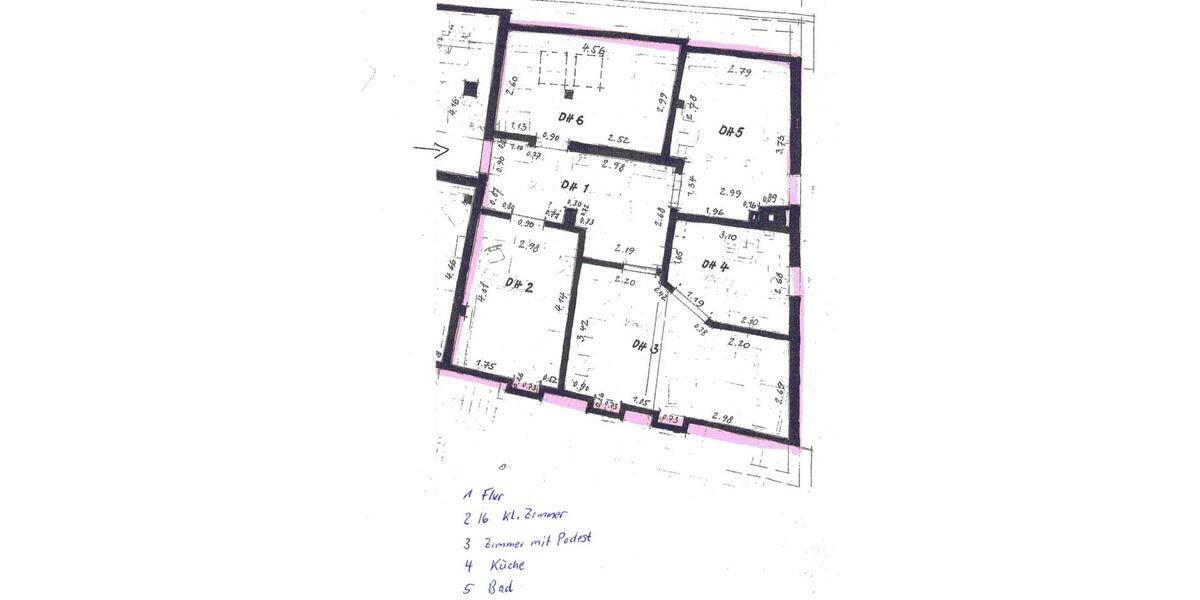 Dachgeschoßwohnung Schmalkalden - 3 Zimmer, 62 m&sup2;, 430&euro; | Angebot:19787794