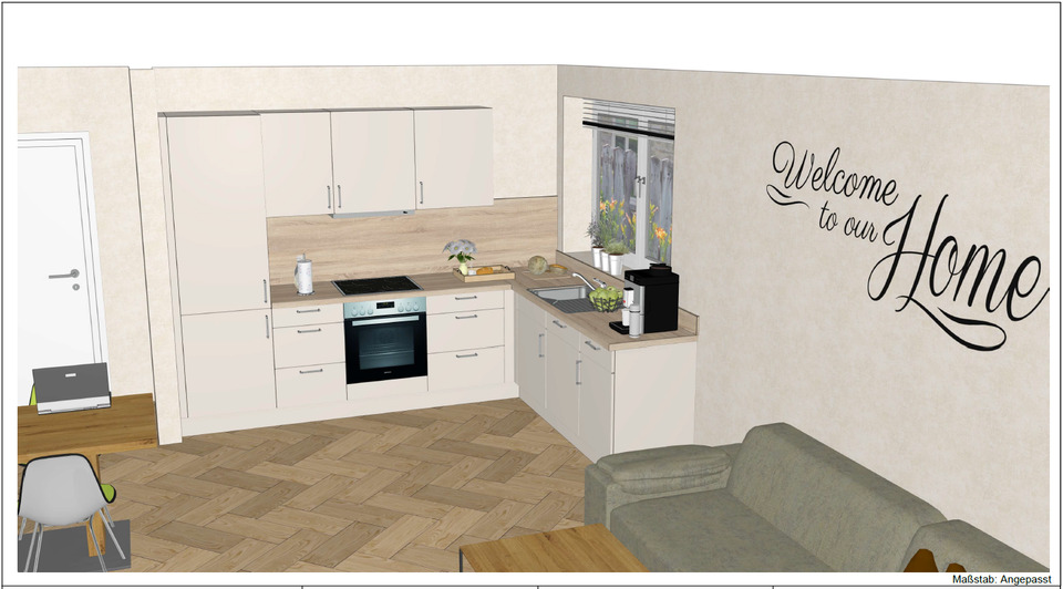 Etagenwohnung Bad Bentheim - 3 Zimmer, 86 m&sup2;, 1.080&euro; | Angebot:26561465