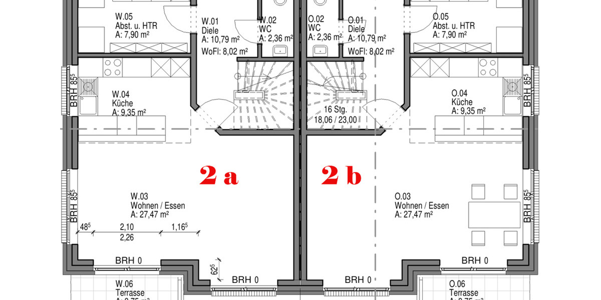 Doppelhaushälfte Mölln - 4 Zimmer, 111 m&sup2;, 1.400&euro; | Angebot:24951809