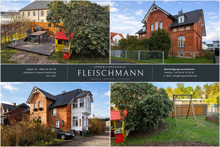 Familienfreundliche 4-Zimmer-Wohnung mit Altbaucharme, Garten & Homeoffice-Option - Wohnung Suhl | Angebot:26748265