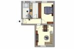 Etagenwohnung Brandenburg an der Havel Görden - 2 Zimmer, 45 m&sup2;, 375&euro; | Angebot:26562006