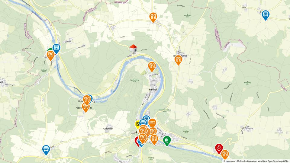 *** Möblierte 2-Zimmer-Wohnung mit 2 Balkonen & TG-Stellplatz in RiedenburgGundlfing zur Miete *** 2 zimmer