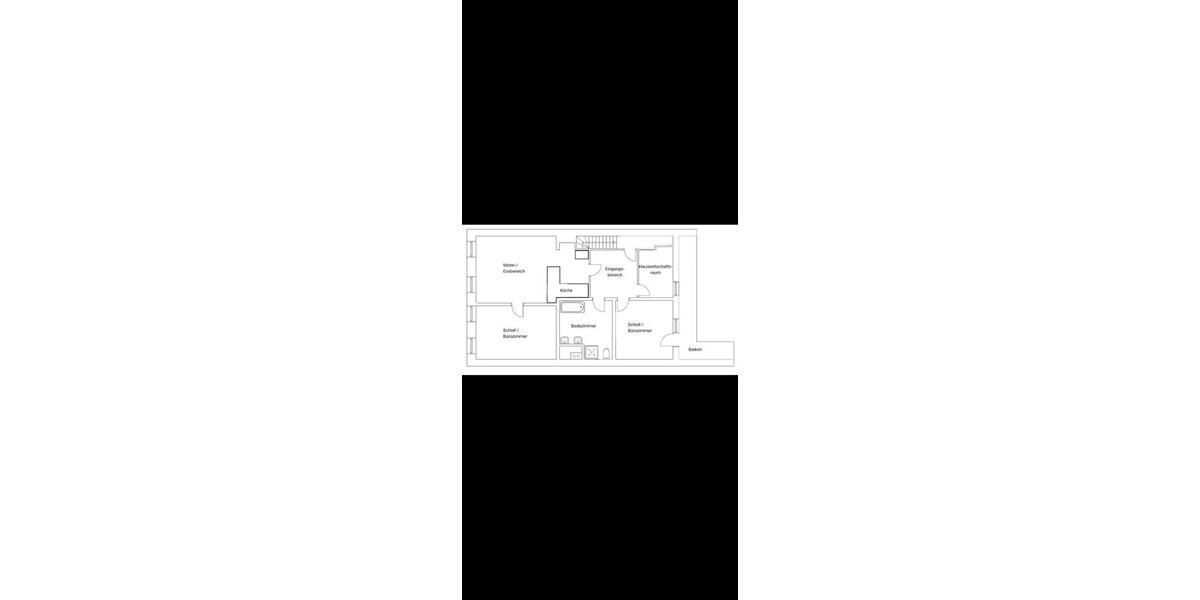Etagenwohnung Vilshofen an der Donau - 4 Zimmer, 115 m&sup2;, 1.260&euro; | Angebot:26609462
