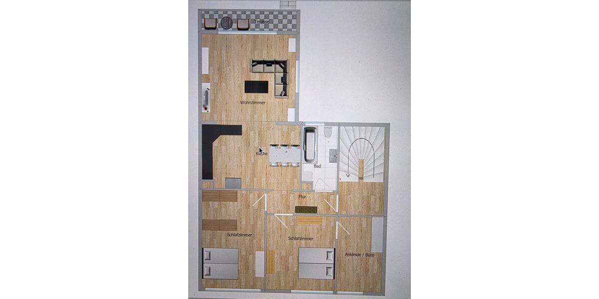 Etagenwohnung Schwalbach - 3.5 Zimmer, 108 m&sup2;, 800&euro; | Angebot:26252865