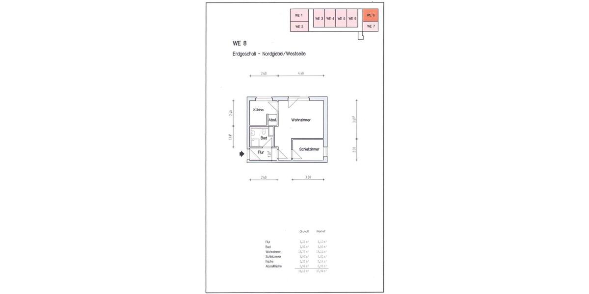 Etagenwohnung Bad Lobenstein - 2 Zimmer, 39 m&sup2;, 329&euro; | Angebot:24817788