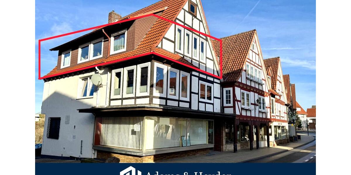 Dachgeschoßwohnung Waldeck - 3 Zimmer, 74 m&sup2;, 650&euro; | Angebot:26036337