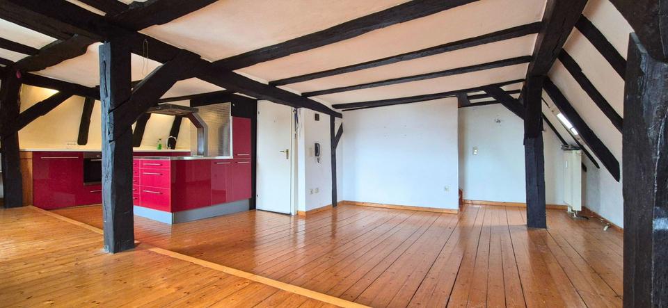 Dachgeschoßwohnung Frankenberg (Eder) - 3 Zimmer, 73 m&sup2;, 550&euro; | Angebot:24895249