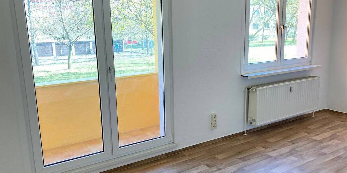 Etagenwohnung Bitterfeld-Wolfen Wolfen - 3 Zimmer, 57 m&sup2;, 354&euro; | Angebot:25694975