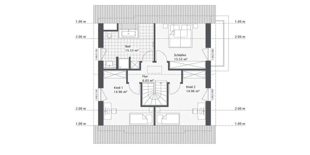 Einfamilienhaus Moers Hülsdonk - 5 Zimmer, 144 m&sup2;, 2.464&euro; | Angebot:25094989