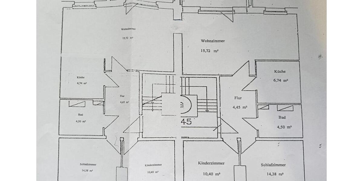Etagenwohnung Aue-Bad Schlema Bad Schlema - 6 Zimmer, 116 m&sup2;, 605&euro; | Angebot:26561433