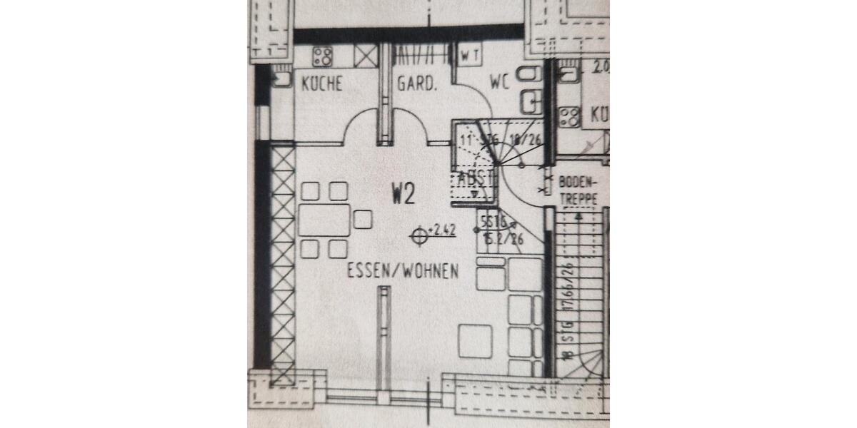 Maisonettenwohnung Ahlen - 2 Zimmer, 82 m&sup2;, 650&euro; | Angebot:26311914
