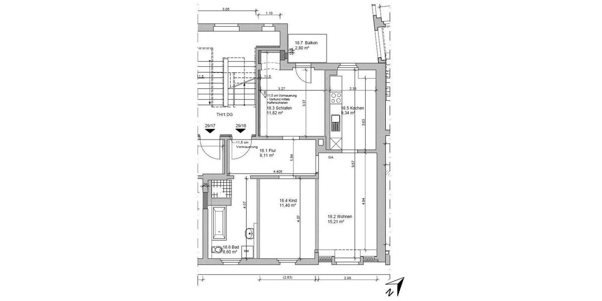 Etagenwohnung Löbau - 3 Zimmer, 65 m&sup2;, 260&euro; | Angebot:26672640