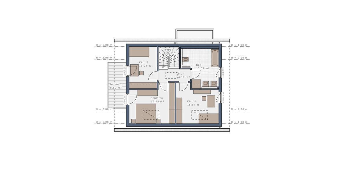Einfamilienhaus Ringgau - 4 Zimmer, 132 m&sup2;, 1.547&euro; | Angebot:24887499