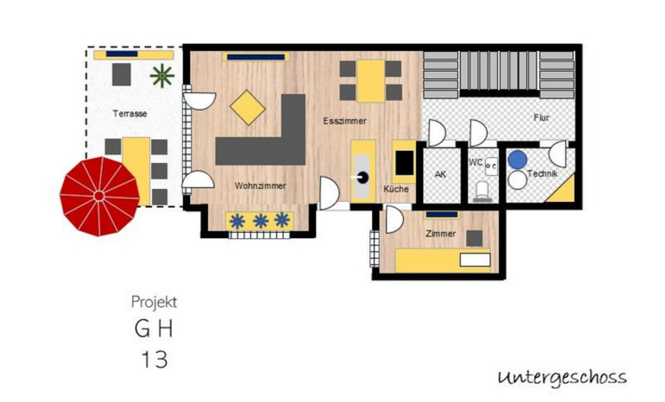Doppelhaushälfte Glattbach - 5 Zimmer, 170 m&sup2;, 1.950&euro; | Angebot:25329426