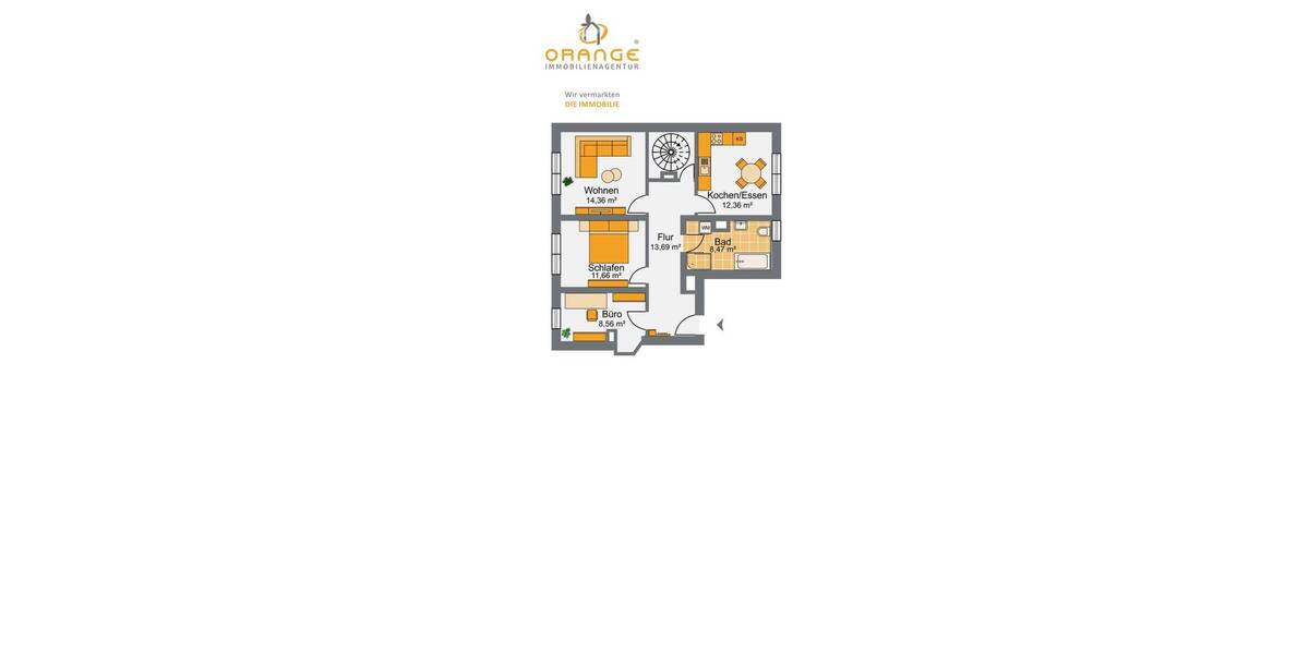 Etagenwohnung Neumarkt i.d.OPf. Neumarkt - 3 Zimmer, 85 m&sup2;, 1.360&euro; | Angebot:26569643