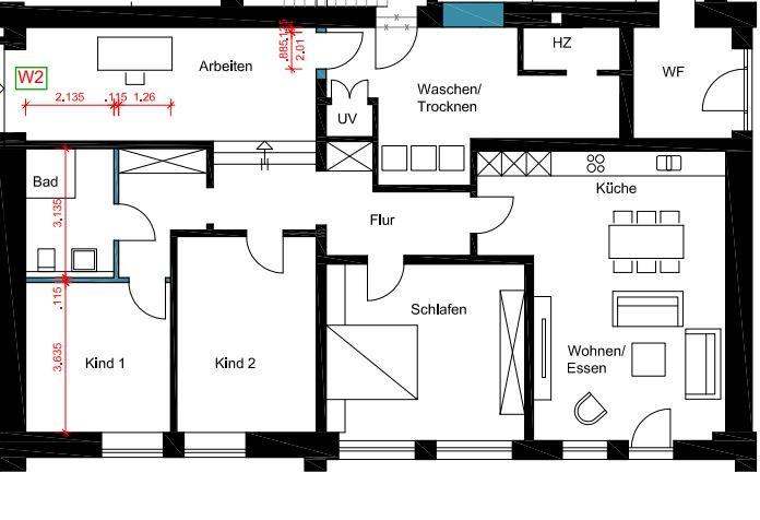 Erdgeschoßwohnung Ibbenbüren Bockraden - 4 Zimmer, 131 m&sup2;, 1.020&euro; | Angebot:26145192